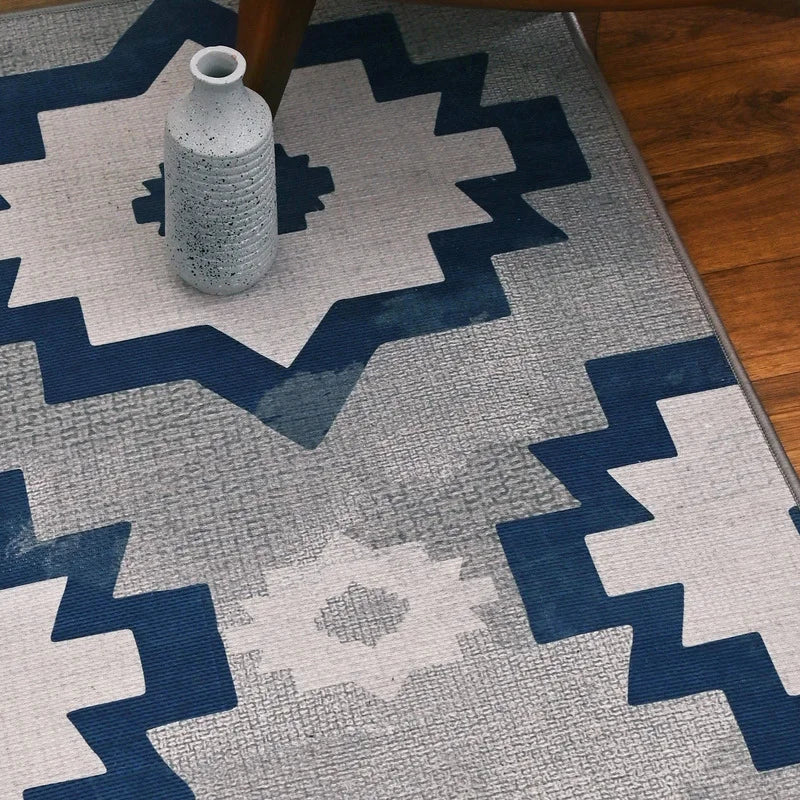 Bluerbella Chenille Cotton Rug