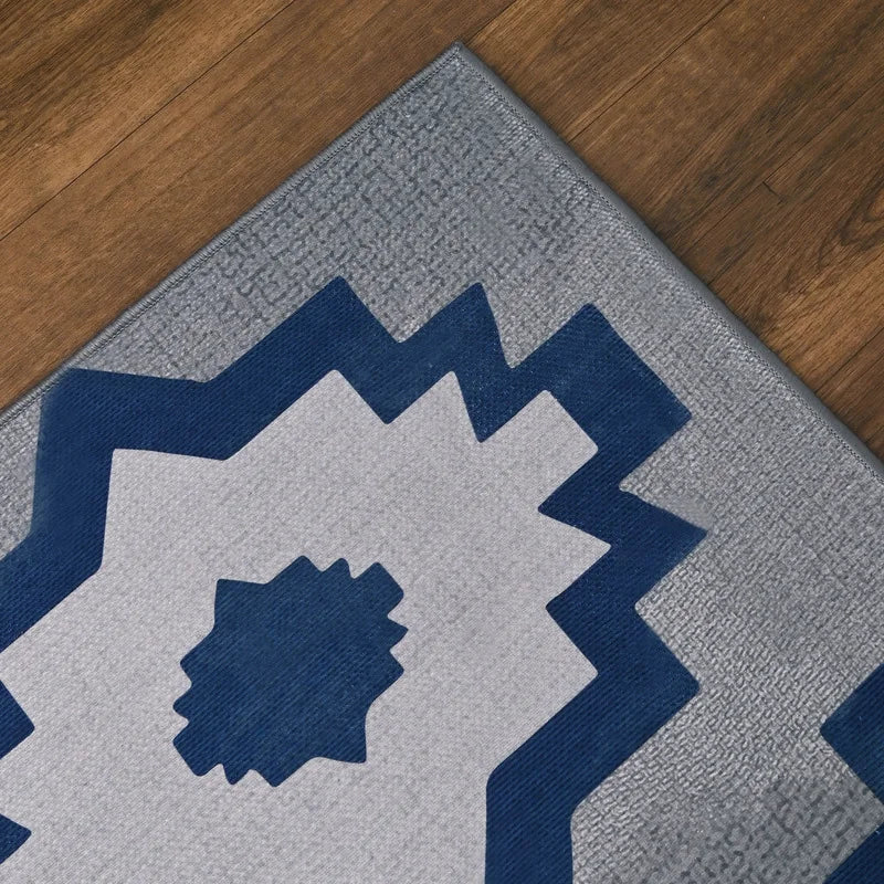 Bluerbella Chenille Cotton Rug
