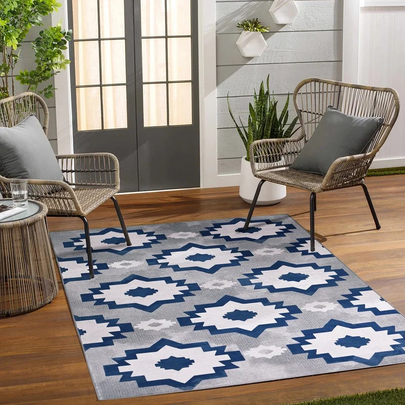 Bluerbella Chenille Cotton Rug