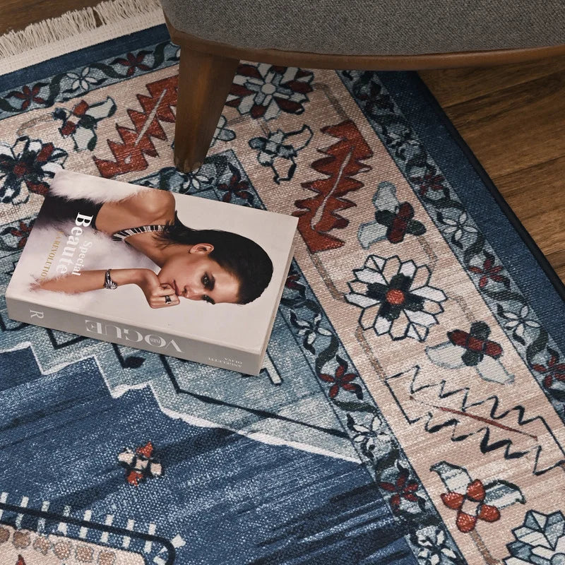 Classic Blavish Chenille Rug