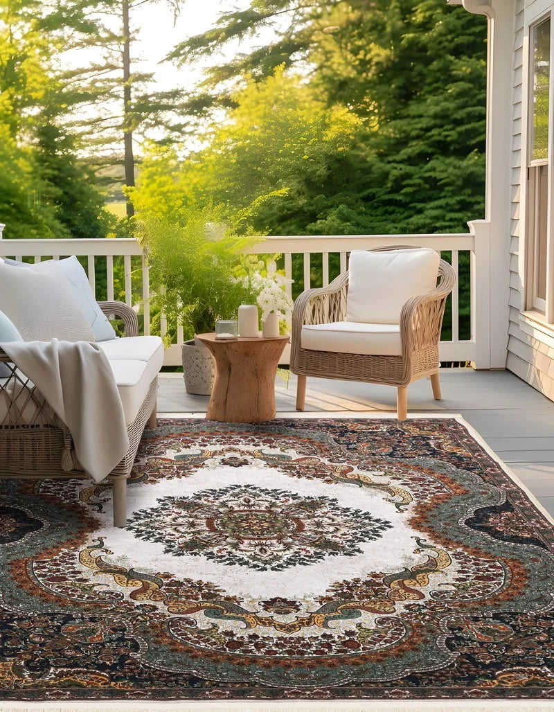 Kashany Brown Foldable Rug