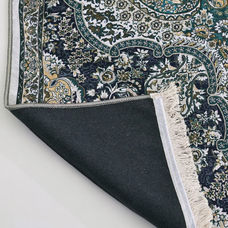 Kashany Green Foldable Rug