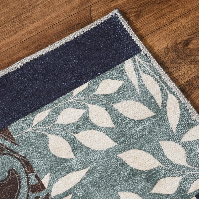 Ista Patchwork Chenille Cotton Rug