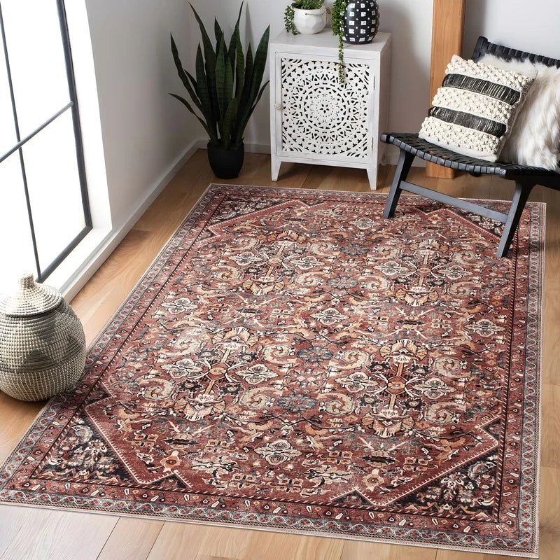 The Antique Rosewood Rug