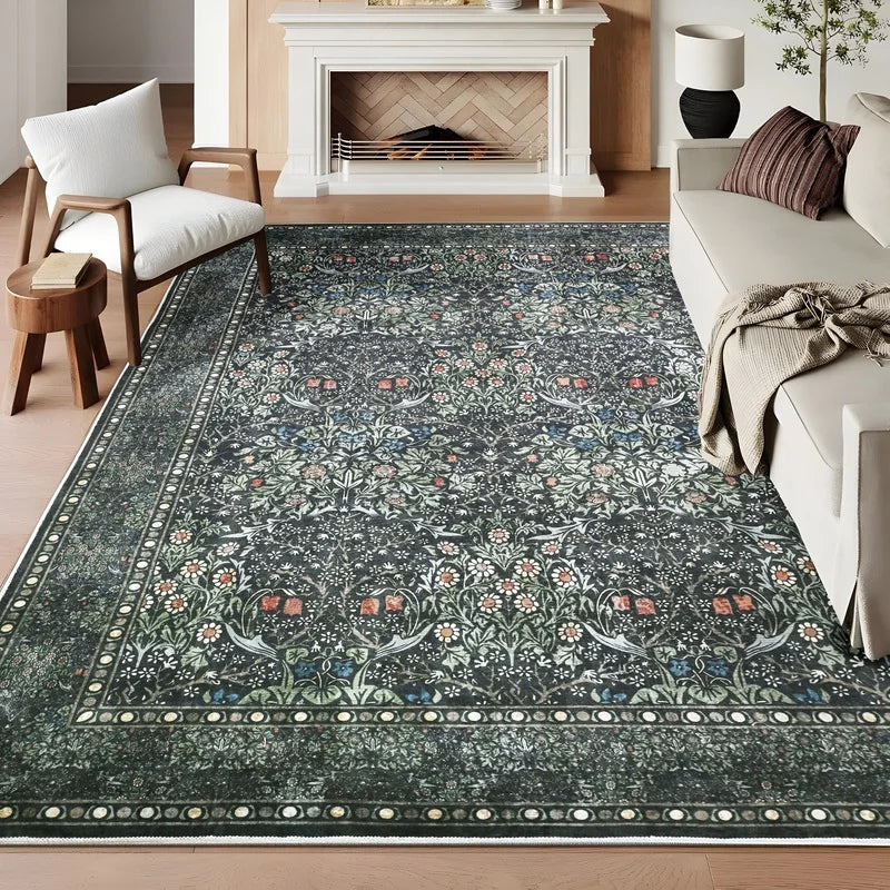 The Gothic Bloom Chenille Rug