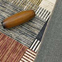 Serene Patchwork Chenille Rug
