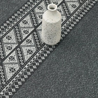 Intarsia Border Washable Premium Rug