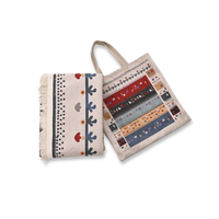 Bohemian Tribal Foldable Rug