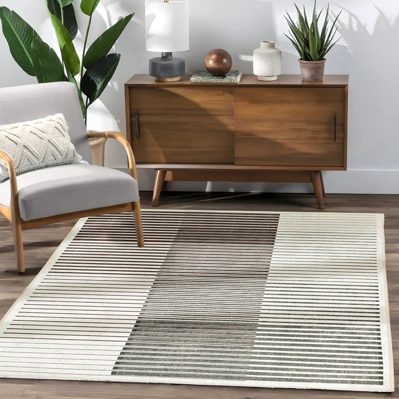 The Linear Loft Premium Chenille Rug