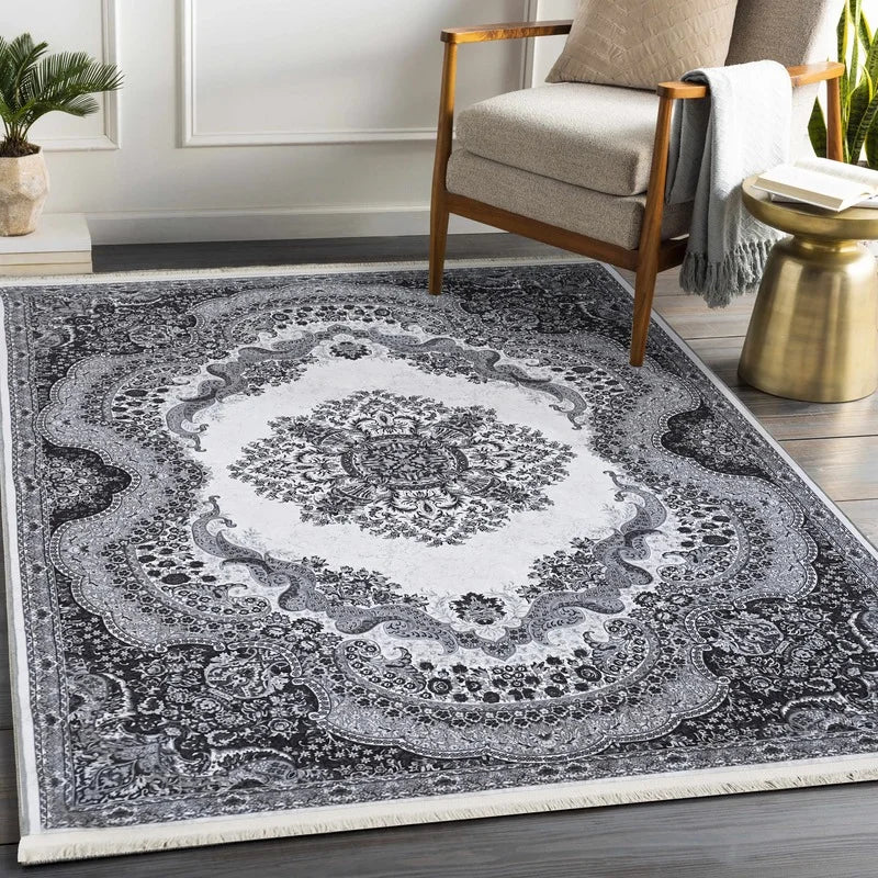 Nero Premium Velvet Rug | Rugs in UAE – Loomable Rugs